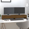 vidaXL - Monitorstandaard - 50x27x15 - cm - massief - grenenhout