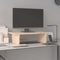 vidaXL - Monitorstandaard - 50x27x15 - cm - massief - grenenhout