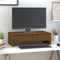 vidaXL - Monitorstandaard - 50x27x15 - cm - massief - grenenhout - honingbruin