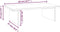 vidaXL - Monitorstandaard - 50x27x15 - cm - massief - grenenhout
