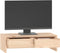 vidaXL - Monitorstandaard - 50x27x15 - cm - massief - grenenhout