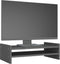 vidaXL - Monitorstandaard - 50x27x15 - cm - massief - grenenhout - grijs