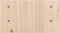vidaXL - Monitorstandaard - 50x27x15 - cm - massief - grenenhout