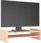 vidaXL - Monitorstandaard - 50x27x15 - cm - massief - grenenhout