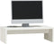 vidaXL - Monitorstandaard - 50x27x15 - cm - massief - grenenhout - wit