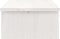 vidaXL - Monitorstandaard - 50x27x15 - cm - massief - grenenhout - wit
