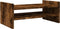 vidaXL - Monitorstandaard - 50x27x20 - cm - bewerkt - hout - gerookt - eikenkleurig