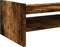 vidaXL - Monitorstandaard - 50x27x20 - cm - bewerkt - hout - gerookt - eikenkleurig