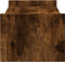 vidaXL - Monitorstandaard - 50x27x20 - cm - bewerkt - hout - gerookt - eikenkleurig