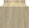 vidaXL - Monitorstandaard - 50x27x20 - cm - bewerkt - hout - sonoma - eikenkleurig