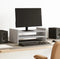 vidaXL - Monitorstandaard - 50x27x20 - cm - bewerkt - hout - betongrijs