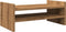 vidaXL - Monitorstandaard - 50x27x20 - cm - bewerkt - hout - artisanaal - eikenkleur