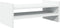 vidaXL - Monitorstandaard - 50x27x20 - cm - bewerkt - hout - wit
