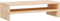 vidaXL - Monitorstandaard - (52-101)x22x14 - cm - massief - grenenhout
