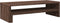 vidaXL - Monitorstandaard - 54x22x15 - cm - bewerkt - hout - bruin - eikenkleurig