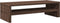 vidaXL - Monitorstandaard - 54x22x15 - cm - bewerkt - hout - bruin - eikenkleurig