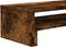 vidaXL - Monitorstandaard - 54x22x15 - cm - bewerkt - hout - gerookt - eikenkleurig