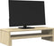 vidaXL - Monitorstandaard - 54x22x15 - cm - bewerkt - hout - sonoma - eikenkleurig