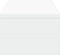 vidaXL - Monitorstandaard - 54x22x15 - cm - bewerkt - hout - wit