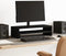 vidaXL - Monitorstandaard - 54x22x15 - cm - bewerkt - hout - zwart