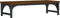 vidaXL - Monitorstandaard - 55x23x14 - cm - bewerkt - hout - bruin - eikenkleur