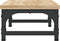 vidaXL - Monitorstandaard - 55x23x14 - cm - bewerkt - hout - sonoma - eikenkleurig