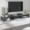 vidaXL - Monitorstandaard - 60x24x10,5 - cm - massief - grenenhout - grijs