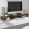 vidaXL - Monitorstandaard - 60x24x10,5 - cm - massief - grenenhout - honingbruin