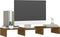 vidaXL - Monitorstandaard - 60x24x10,5 - cm - massief - grenenhout - honingbruin