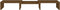 vidaXL - Monitorstandaard - 60x24x10,5 - cm - massief - grenenhout - honingbruin