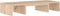 vidaXL - Monitorstandaard - 60x24x10,5 - cm - massief - grenenhout