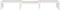 vidaXL - Monitorstandaard - 60x24x10,5 - cm - massief - grenenhout - wit
