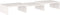 vidaXL - Monitorstandaard - 60x24x10,5 - cm - massief - grenenhout - wit