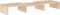 vidaXL - Monitorstandaard - 60x24x10,5 - cm - massief - grenenhout
