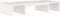 vidaXL - Monitorstandaard - 60x24x10,5 - cm - massief - grenenhout - wit