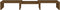 vidaXL - Monitorstandaard - 60x24x10,5 - cm - massief - grenenhout - honingbruin
