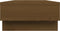 vidaXL - Monitorstandaard - 60x27x14 - cm - massief - grenenhout - honingbruin