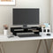 vidaXL - Monitorstandaard - 60x27x14 - cm - massief - grenenhout - wit
