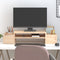 vidaXL - Monitorstandaard - 70x27,5x15 - cm - massief - grenenhout