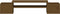 vidaXL - Monitorstandaard - 70x27,5x15 - cm - massief - grenenhout - honingbruin