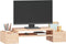 vidaXL - Monitorstandaard - 70x27,5x15 - cm - massief - grenenhout