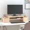 vidaXL - Monitorstandaard - 70x27,5x15 - cm - massief - grenenhout