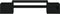 vidaXL - Monitorstandaard - 70x27,5x15 - cm - massief - grenenhout - zwart