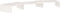 vidaXL - Monitorstandaard - 80x24x10,5 - cm - massief - grenenhout - wit