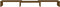 vidaXL - Monitorstandaard - 80x24x10,5 - cm - massief - grenenhout - honingbruin