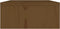 vidaXL - Monitorstandaard - 80x24x10,5 - cm - massief - grenenhout - honingbruin
