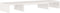 vidaXL - Monitorstandaard - 80x24x10,5 - cm - massief - grenenhout - wit