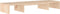 vidaXL - Monitorstandaard - 80x24x10,5 - cm - massief - grenenhout