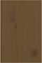 vidaXL - Monitorstandaard - 81x20x30 - cm - massief - grenenhout - honingbruin