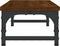 vidaXL - Monitorstandaard - 85x23x15,5 - cm - bewerkt - hout - bruin - eikenkleur